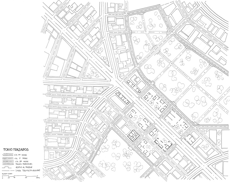 NUEVO TRAZADO. E 1:2000