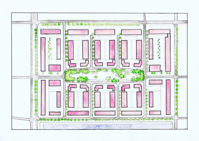 El barrio Stadstuinen, Rotterdam