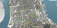Imagen para el proyecto Adaptación Urbana de NYC a una Topografía Inventada