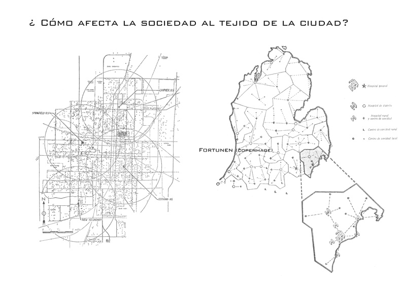 ¿Cómo afecta la sociedad al tejido de la ciudad?