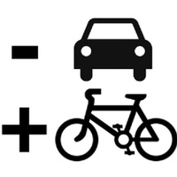 Imagen para la entrada En la ciudad, guerra entre bicicletas y automóviles