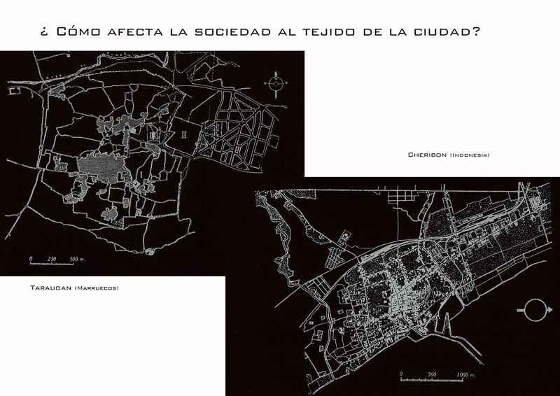 ¿Cómo afecta la sociedad al tejido de la ciudad?