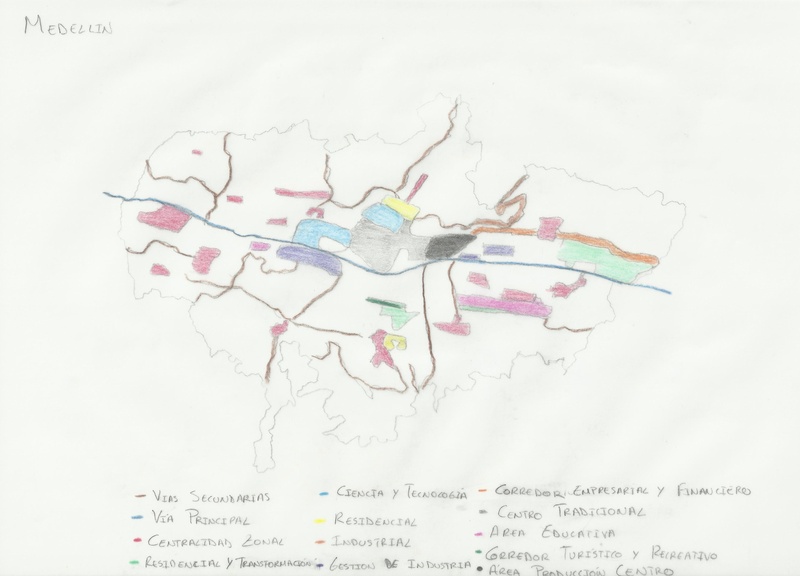  Diferentes usos de Medellín
