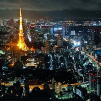 Imagen para la entrada Tokyo. Encuadre de maqueta con cartografia y curvas de nivel