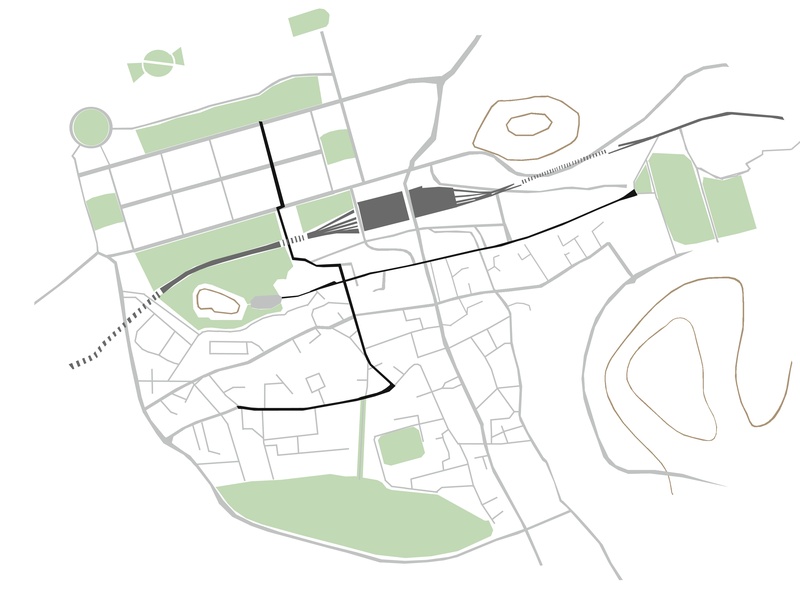 Esquema de formas urbanas de Edimburgo