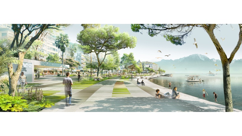 Recualificacion de jardínes Rouvenaz
