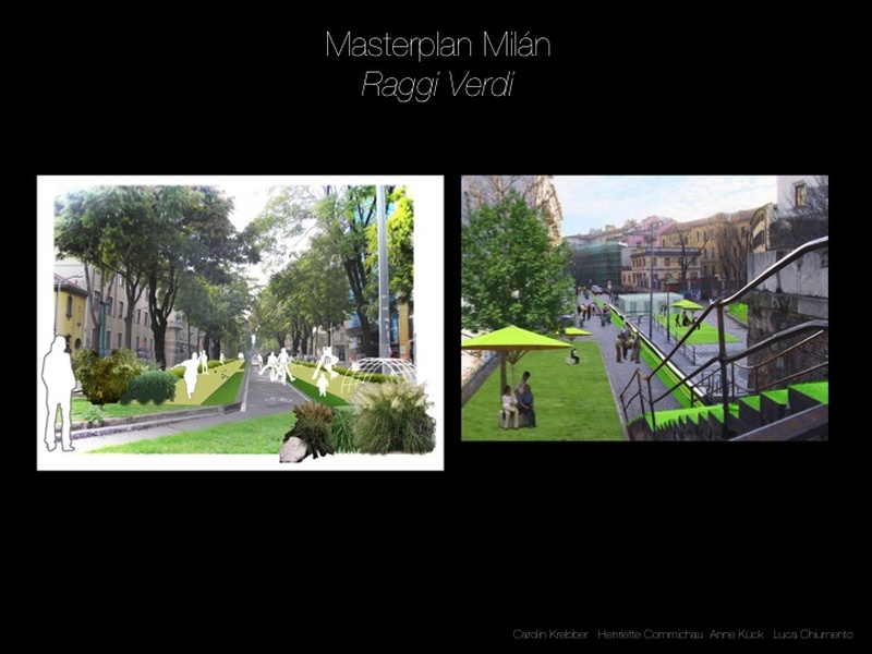 Masterplan Milán - Raggi Verdi 