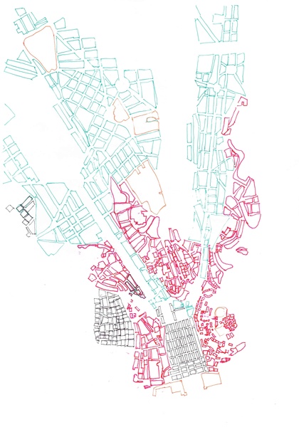 Diferentes tramas urbanas