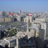 Imagen para la entrada Cairo. Topografía y calles principales. Escala: 1/5000  