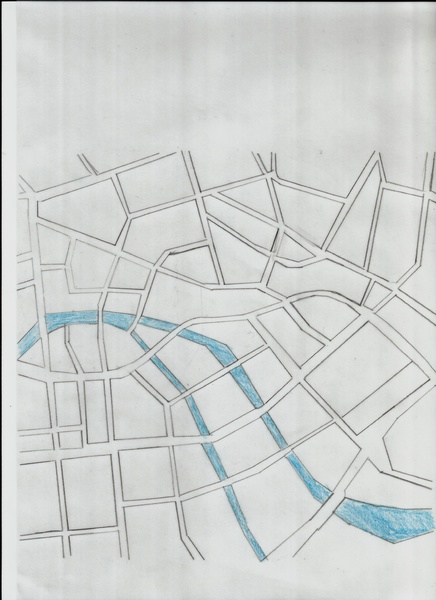 Parte de la ciudad de Berlín