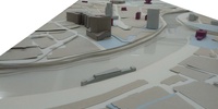 Imagen para el proyecto Edificios y formas singulares en la maqueta de Viena