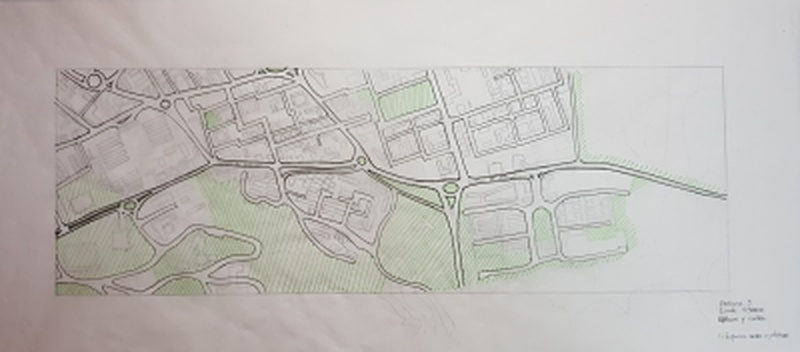 1.1.Plano de ventana 5 - Caminos y edificación.
