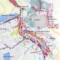 Imagen para la entrada Plan de Renovacion Urbana del entorno del rio Manzanares (Madrid)