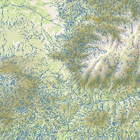 Imagen para la entrada Red hídrica del DERA (formato shape) / Water network from DERA (.shape)