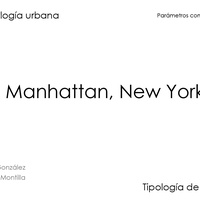 Imagen para la entrada Manhattan. Estudio de morfología. Comparativa. 