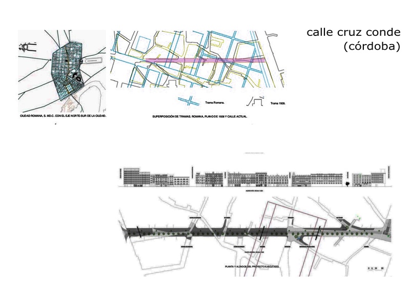 Intervención en calle Cruz Conde (Córdoba)