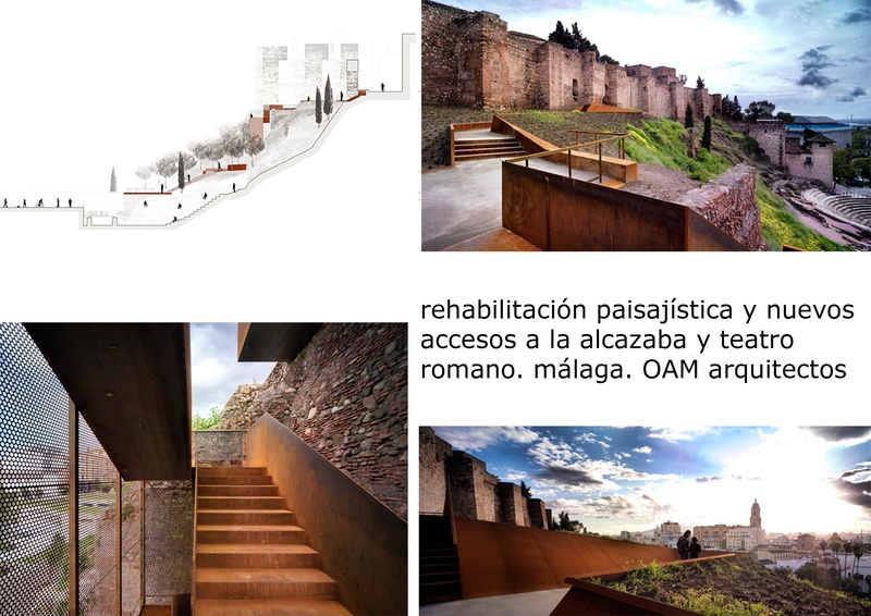 Intervención en Alcazaba y teatro romano (Málaga)