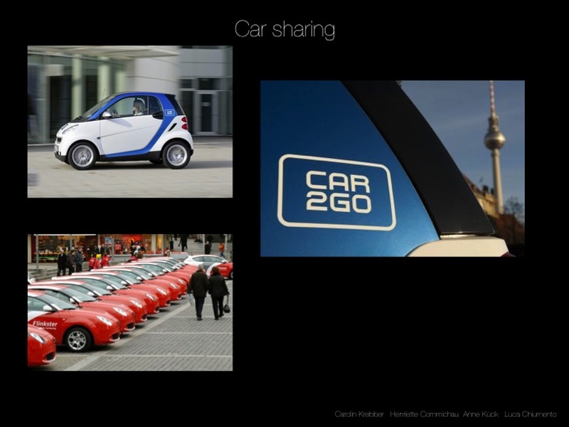 proyecto urbanístico - car sharing