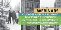 Imagen para el proyecto Conferencia 'Ciudades a escala humana: diversidad e inclusión en los procesos de crecimiento y trans