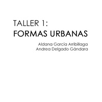 Imagen para la entrada Taller 1: Formas urbanas Londres