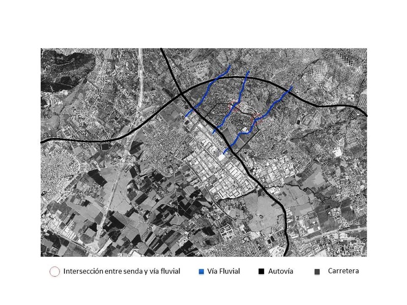 Caminos entre Monteluz y Peligros