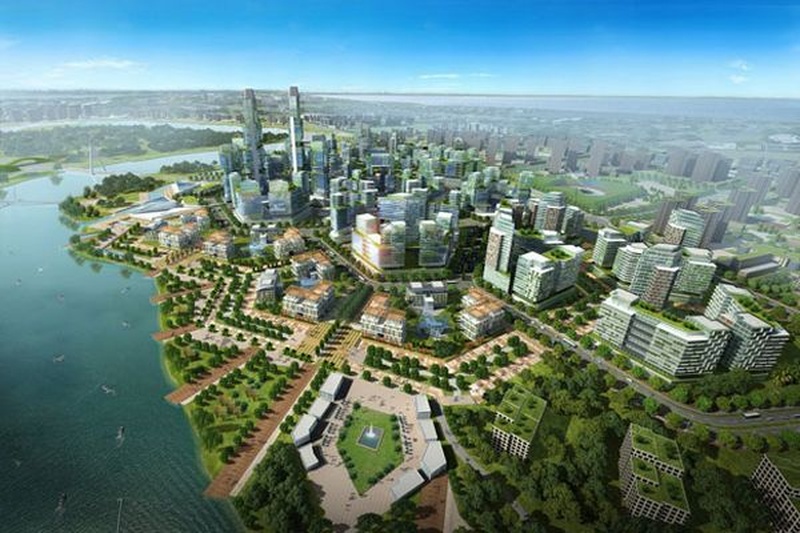 CIUDAD VERDE DE CHINA DE TIANJIN