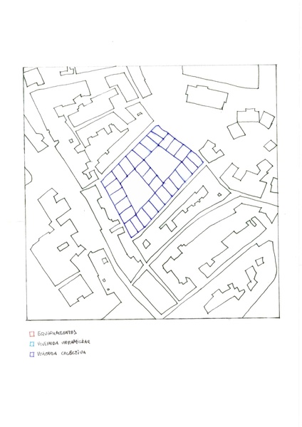 Tipología Residencial de  densidad alta(ANTIGUA)