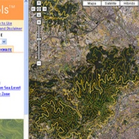 Imagen para la entrada Curvas de Nivel de Google Earth