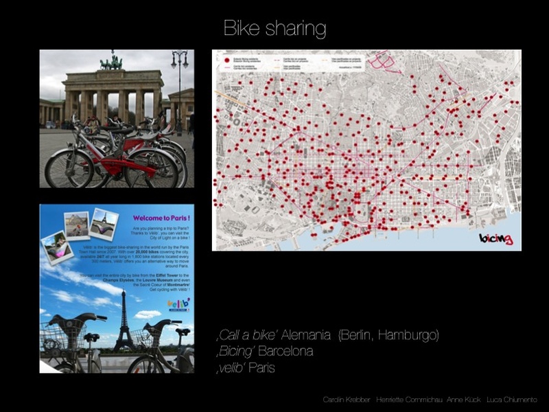 proyecto urbanístico - bike sharing