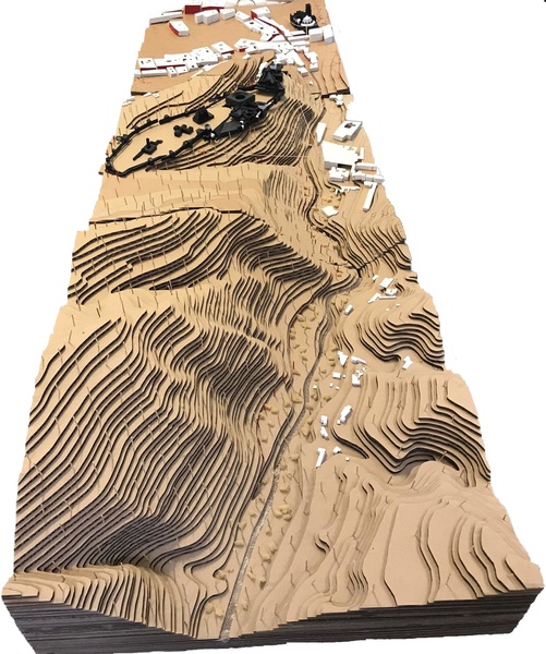 MAQUETA VENTANA 3: RÍO DARRO