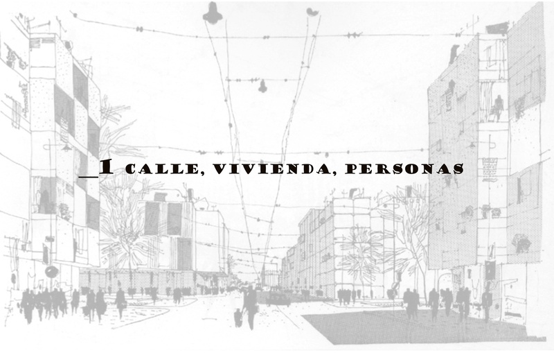 Calle, vivienda, personas