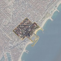 Imagen para la entrada Barrio: 2.4 Manuales. Medidas de densidad edificada de los tejidos.Vila Olimpica de Barcelona