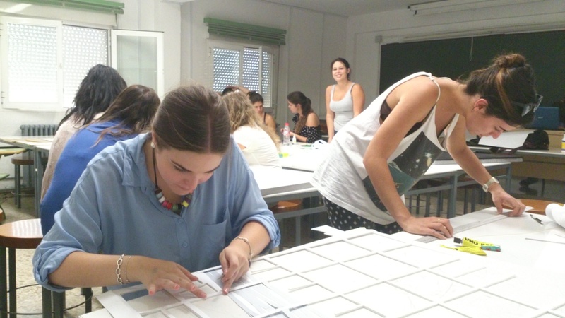 Fotos trabajo sobre maqueta