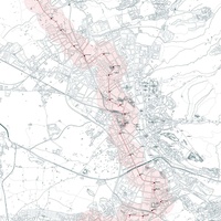 Imagen para la entrada Cartografía  5M de  las estaciones del metro de  Granada