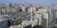 Imagen para el proyecto Cairo. Topografía y calles principales. Escala: 1/5000  
