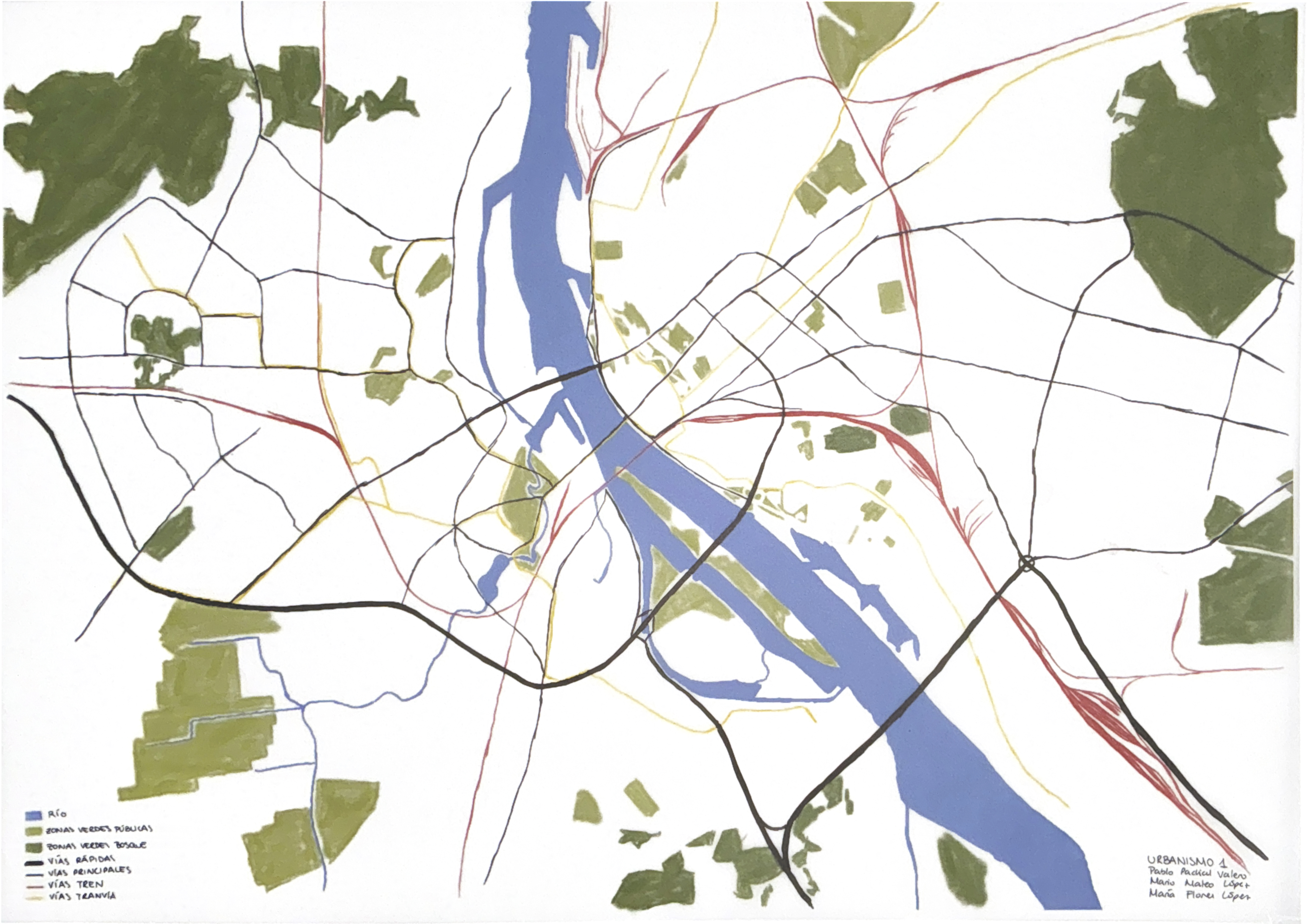 Ciudades y formas 1:25000