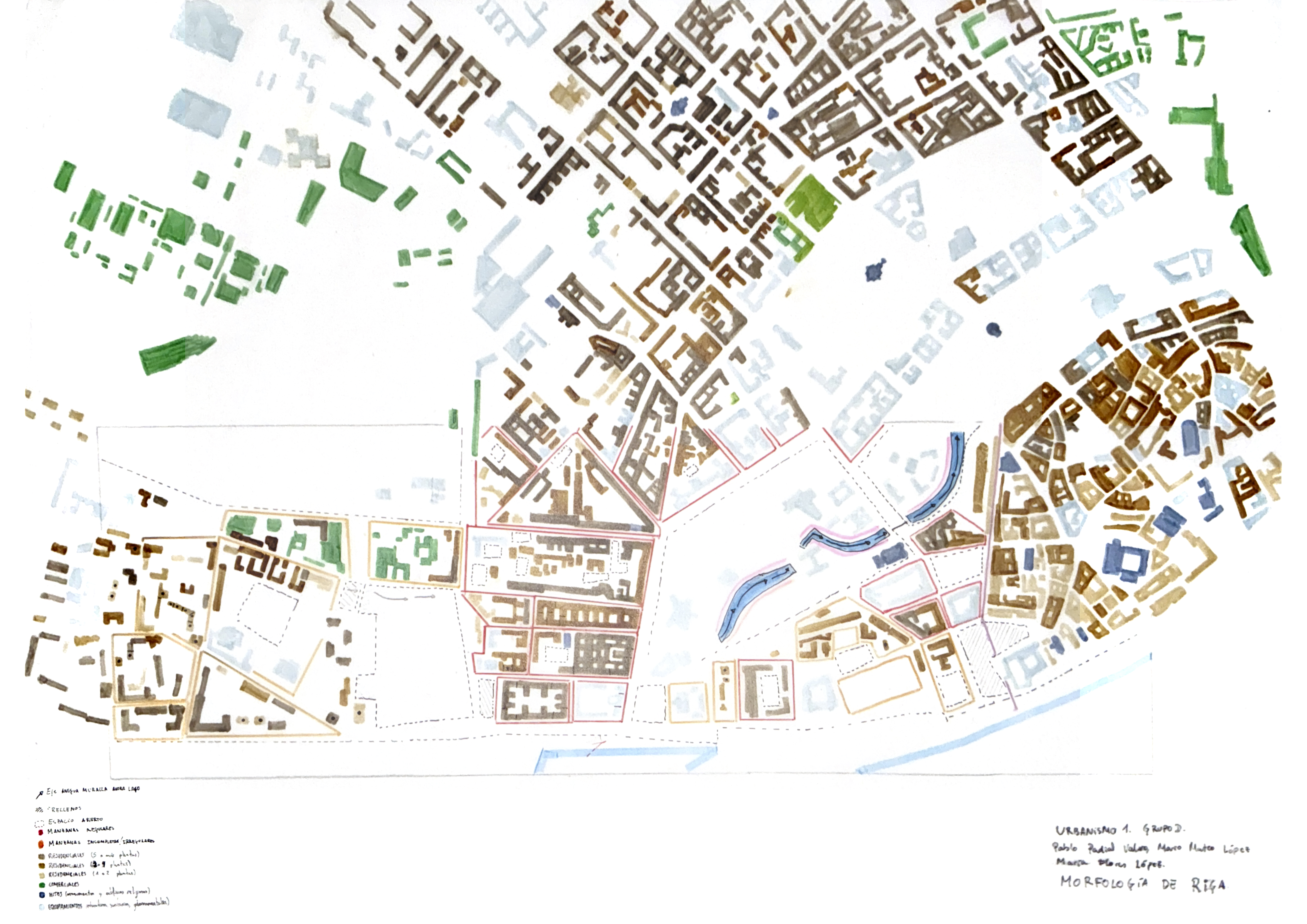 TRAZADOS Y ARQUITECTURA 1:5000